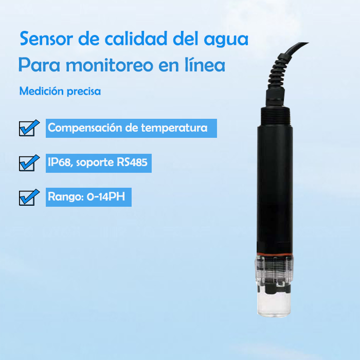 DPH-220 Sensor de calidad del agua pH